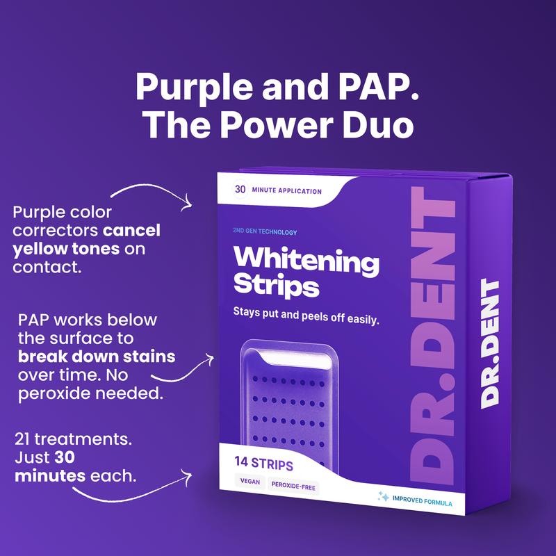 Purple Brightening Strips
