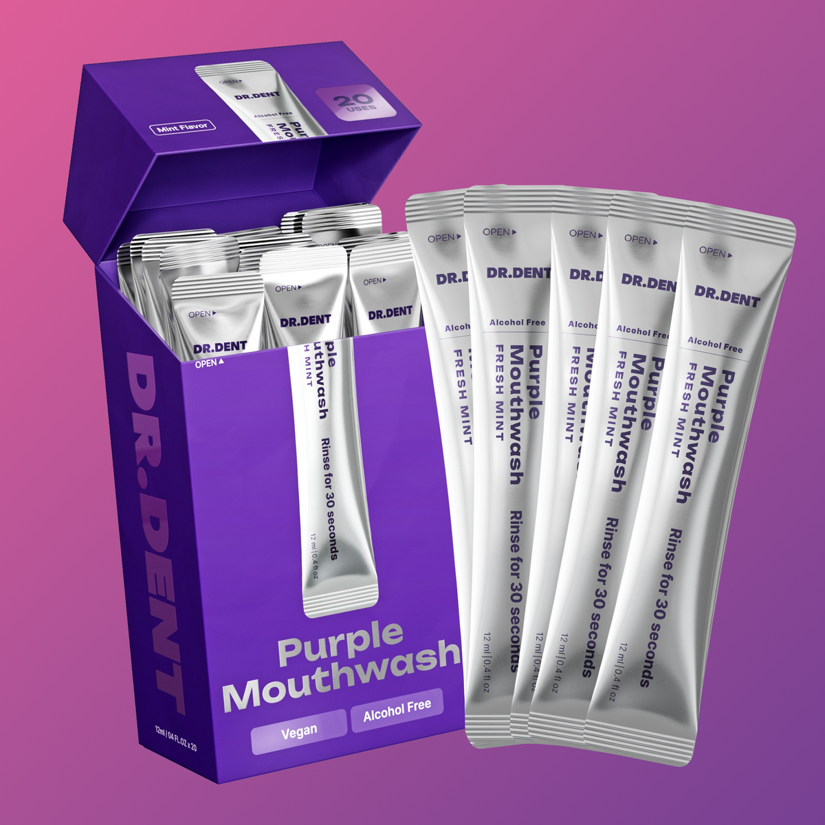 Purple Whitening Mouthwash